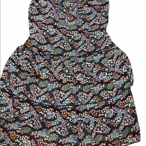 Rachael & Chloe kids size 10 floral tiered dress - Picture 4 of 6